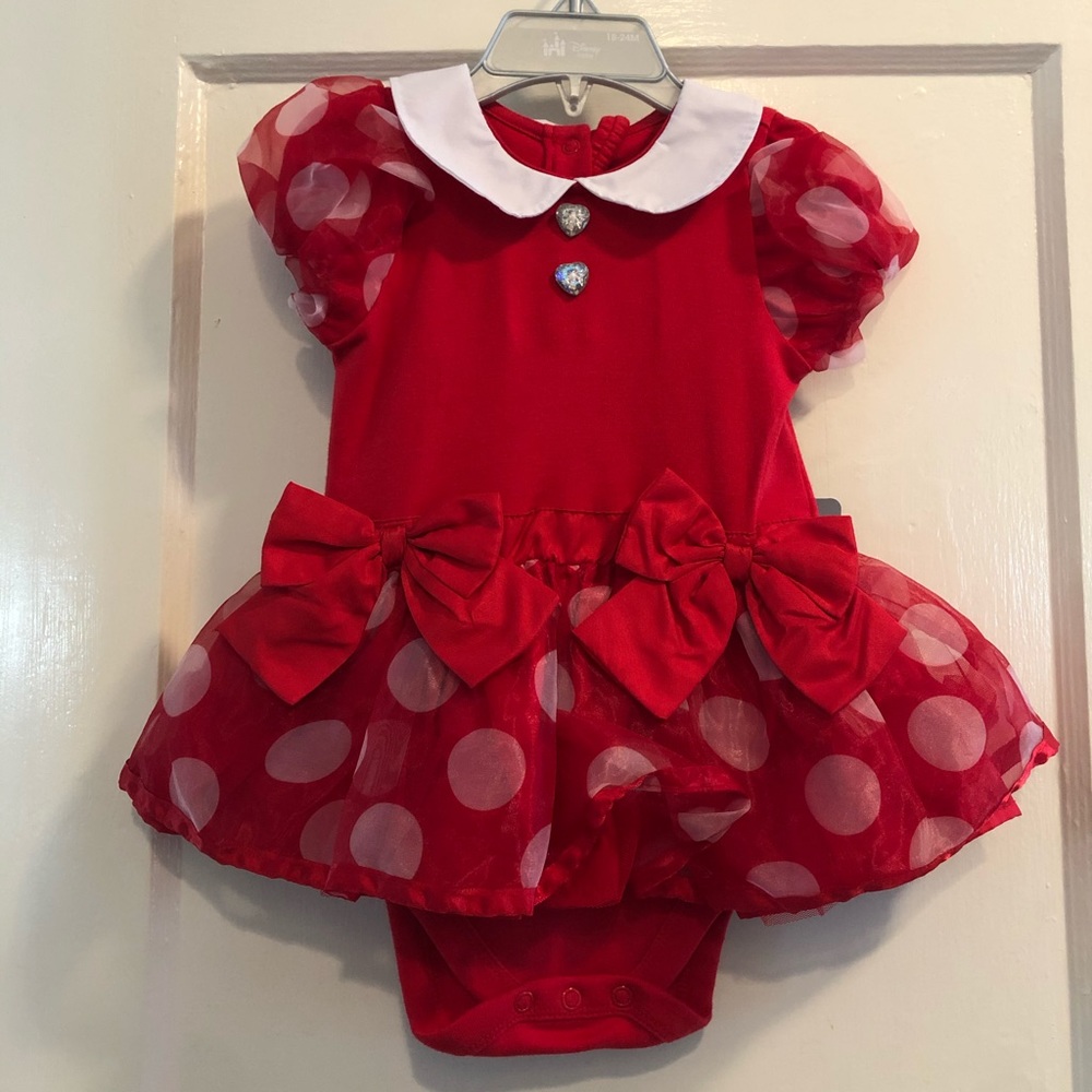 NWT Minnie Mouse Baby Dress, size 18-24mos